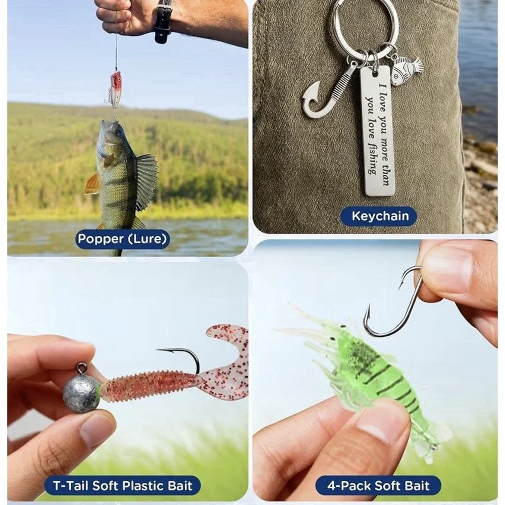 Fishing Advent Calendar 2025 for Men - 24-Day Countdown